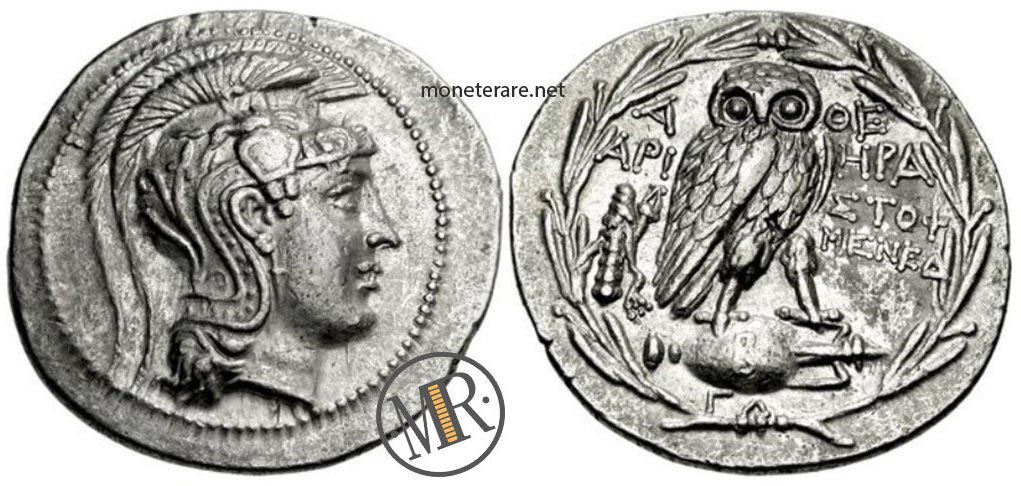 Moneta Antica Greca Ateniese