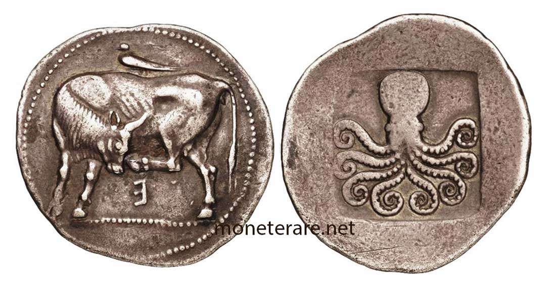Moneta Greca Periodo Arcaico