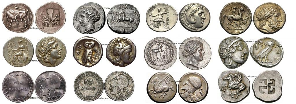 Moneta Greca Storia