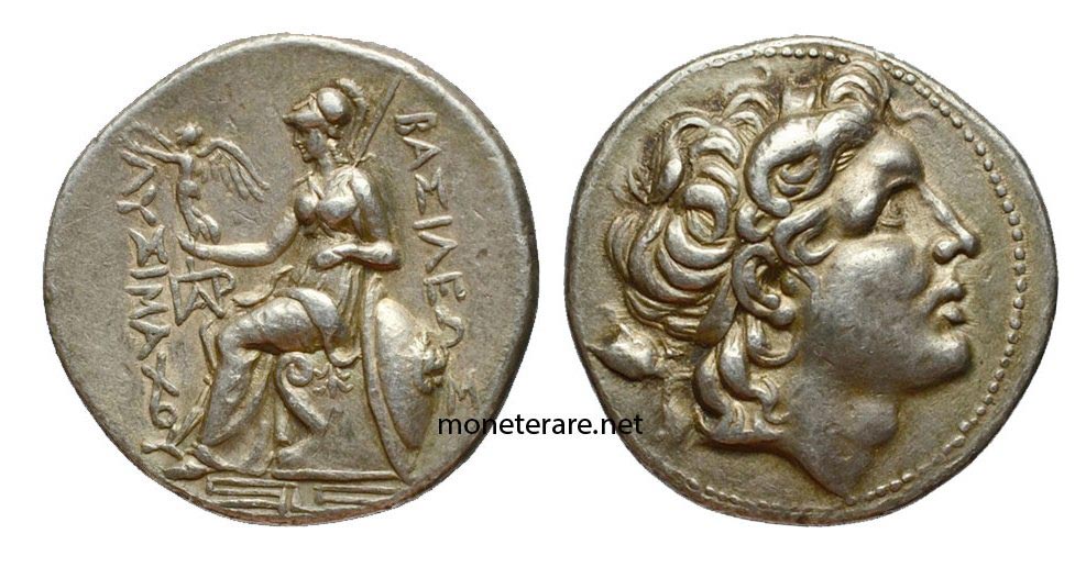 Tracia Lisimaco 327-281 A.C. /Tetradracma Rara