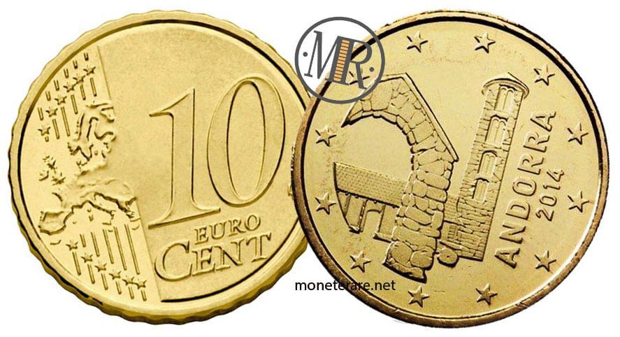 10 Centesimi Euro Andorra