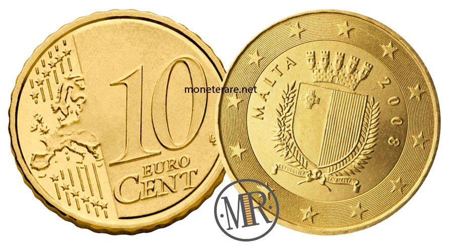 10 Centesimi Euro Malta
