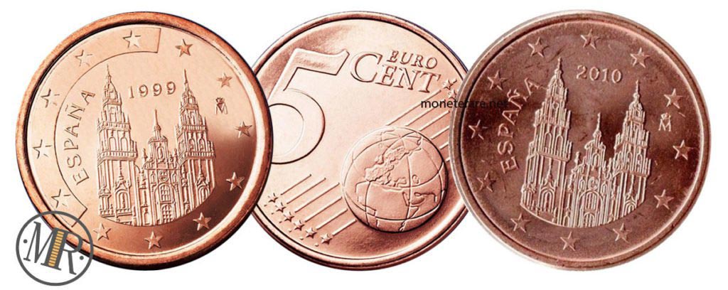 5 Centesimi Euro Spagna
