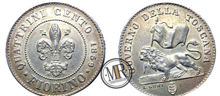 Fiorino d'argento 1859