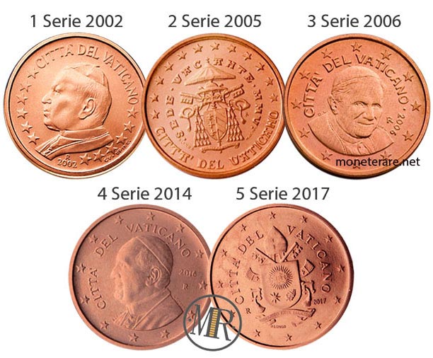 1 centesimo di euro vaticano