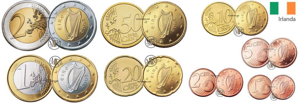 Monete Euro Irlanda Eurocollezione