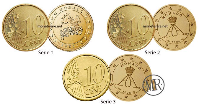 10 Centesimi Euro Monaco