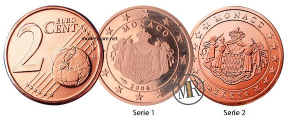 2 Centesimi Euro Monaco