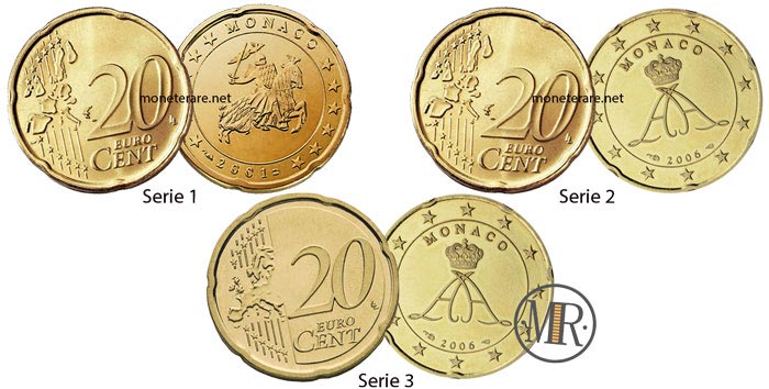 20 Centesimi Euro Monaco