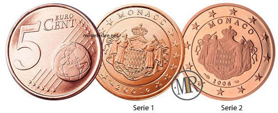 5 Centesimi Euro Monaco
