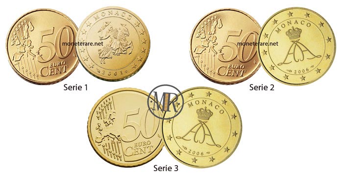 50 Centesimi Euro Monaco