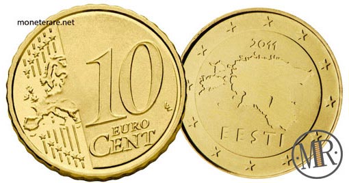 10 Centesimi Euro Estonia
