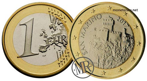 1 Euro della repubblica di San Marino Terza Serie
