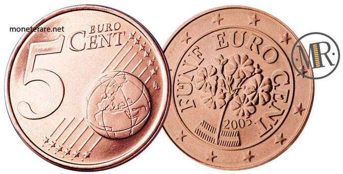 5 Centesimi Euro Austria