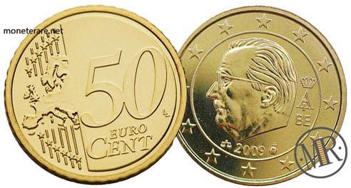 50 Centesimi Euro Belgio Terza Serie