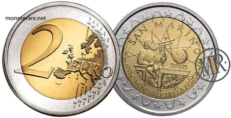 2 Euro i San Marino 2005 