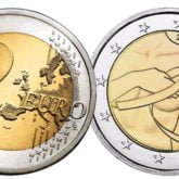 2 Euro Commemorativi Francia 2017 - Nastro Rosa