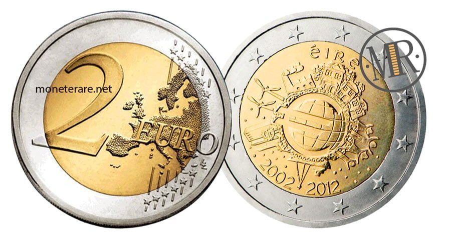 2 Euro Commemorativi Irlanda 2012 Euro