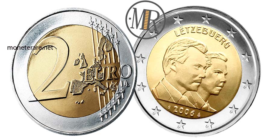 Moneta da 2 Euro Lussemburgo 2006 -  Commemorativi Granduca Guillaume Compleanno
