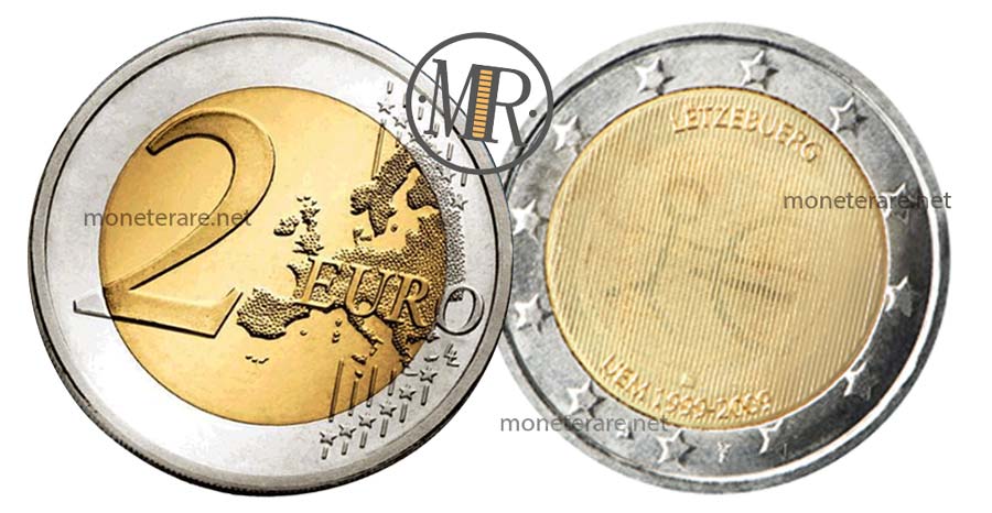 2 Euro Lussemburgo 2009 - Commemorativi  UEM (Luxembourg - Letzebuerg)