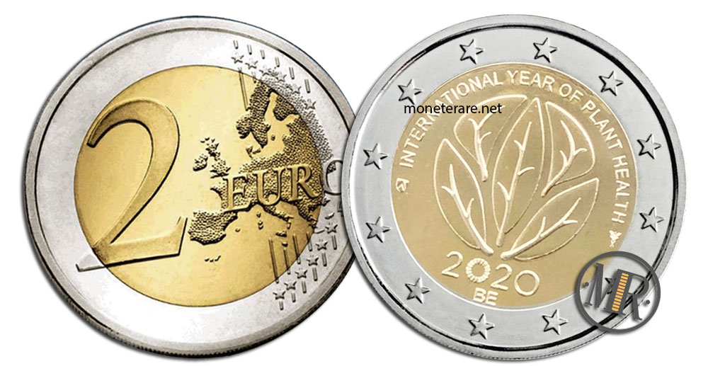 2 Euro Commemorativi 2020 Belgio - Salute delle Piante