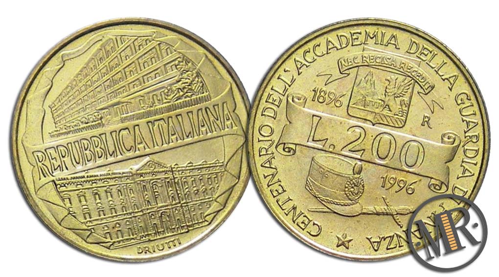 200 Lire 1996 - Guardia di Finanza