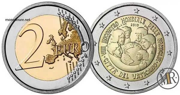 2 Euro Commemorativi Vaticano  2015