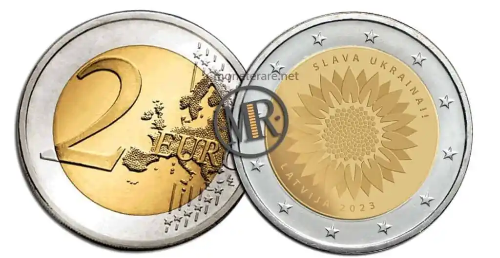 2 Euro Girasole Slava Ukraina 2023