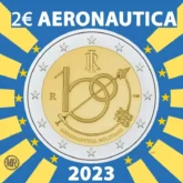 2 euro 2023 aeronautica militare italia