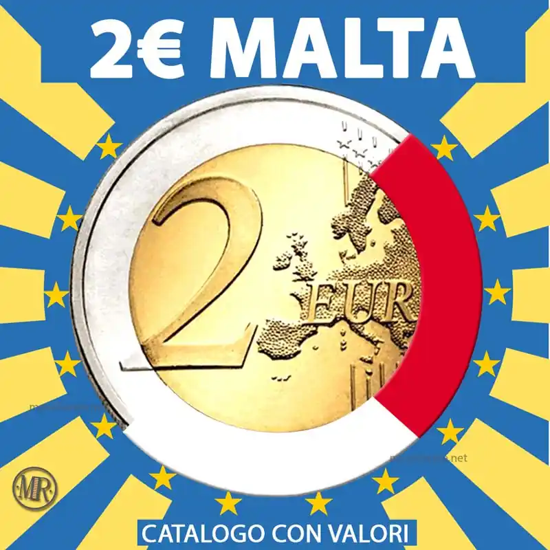 immagine copertina del catalogo Monete da 2 Euro Malta