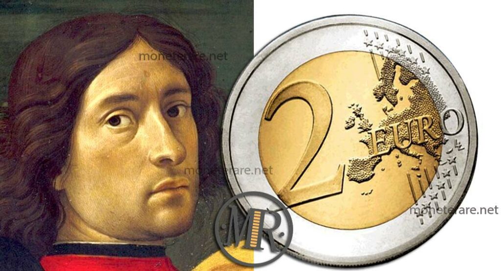 2 Euro San Marino 2024 Domenico Ghirlandaio Autoritratto Adorazione dei Magi 1488